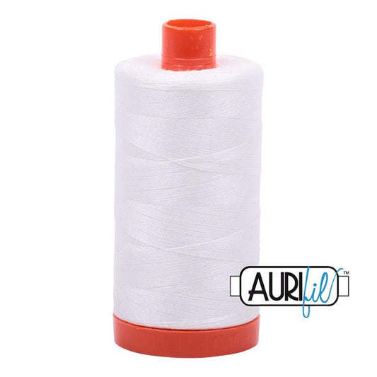 AURIFIL // Cotton Mako Thread 50wt 1300m // MK50 2021