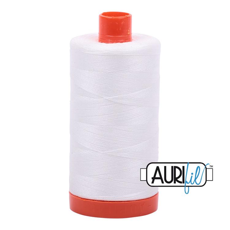 AURIFIL // Cotton Mako Thread 50wt 1300m // MK50 2021