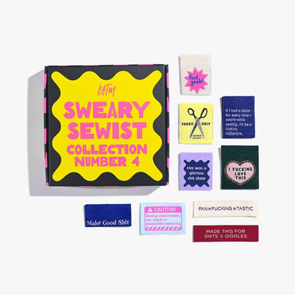 'The Sweary Sewist #4' Label Box Set Collection