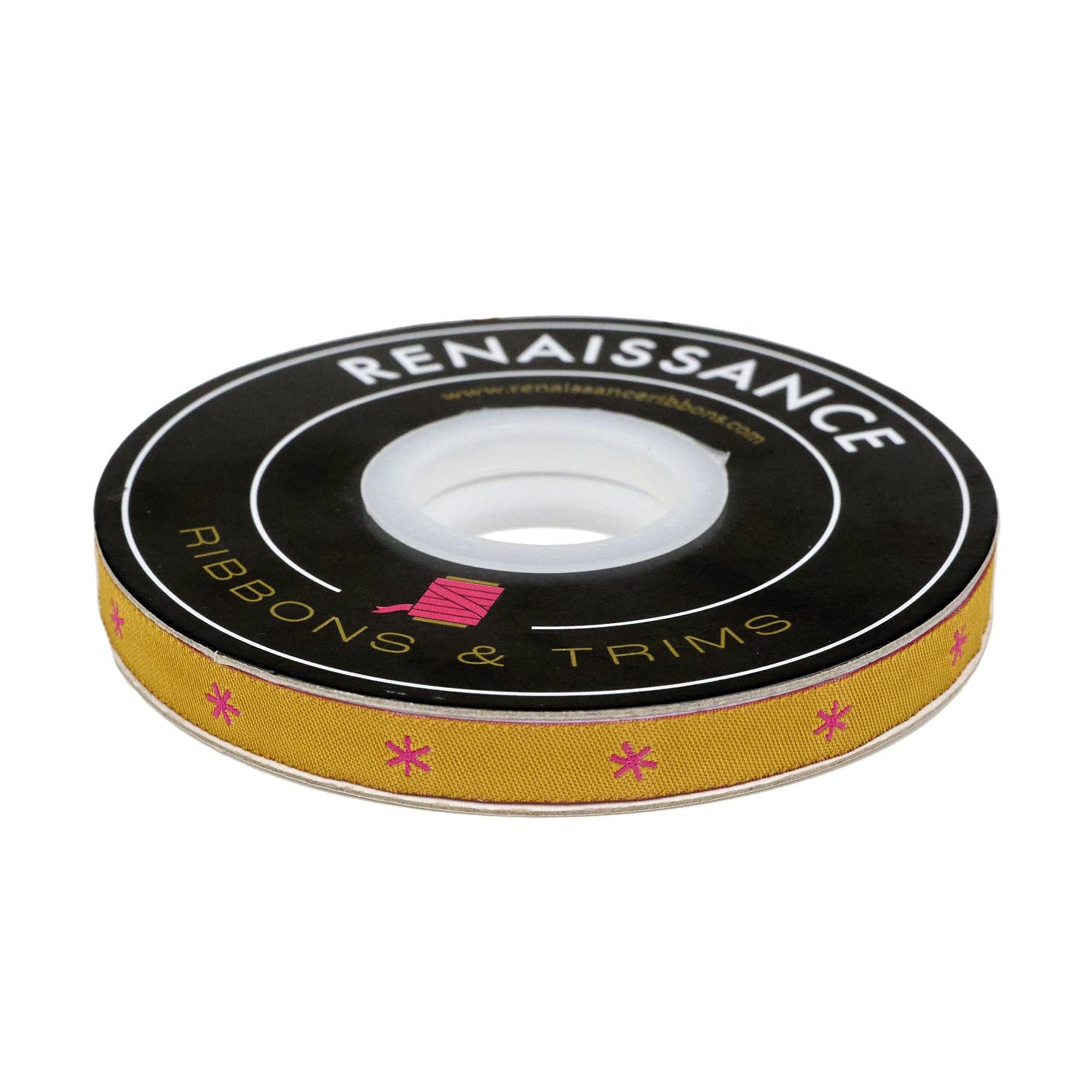 Hearts and Sparks - Spark in Rose 3/8" - by Melody Miller - BTY