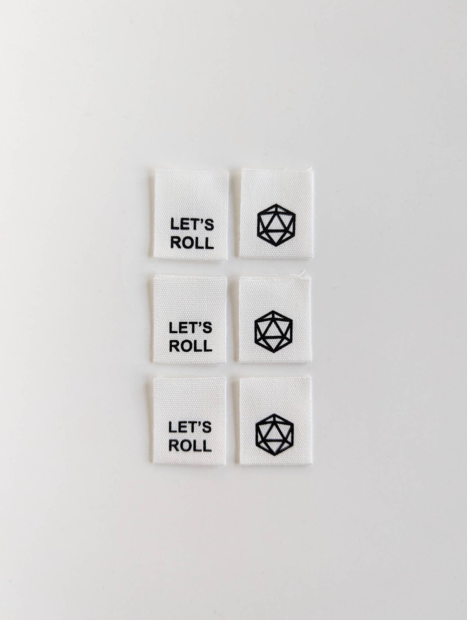Let's Roll. D20. | Cotton Luxe Labels