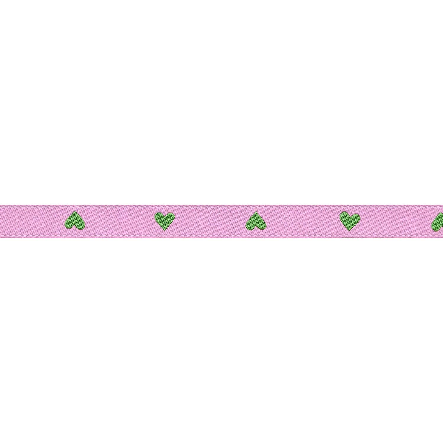 Hearts and Sparks - Hearts in Verdant - 3/8" width - by Melody Miller - BTY