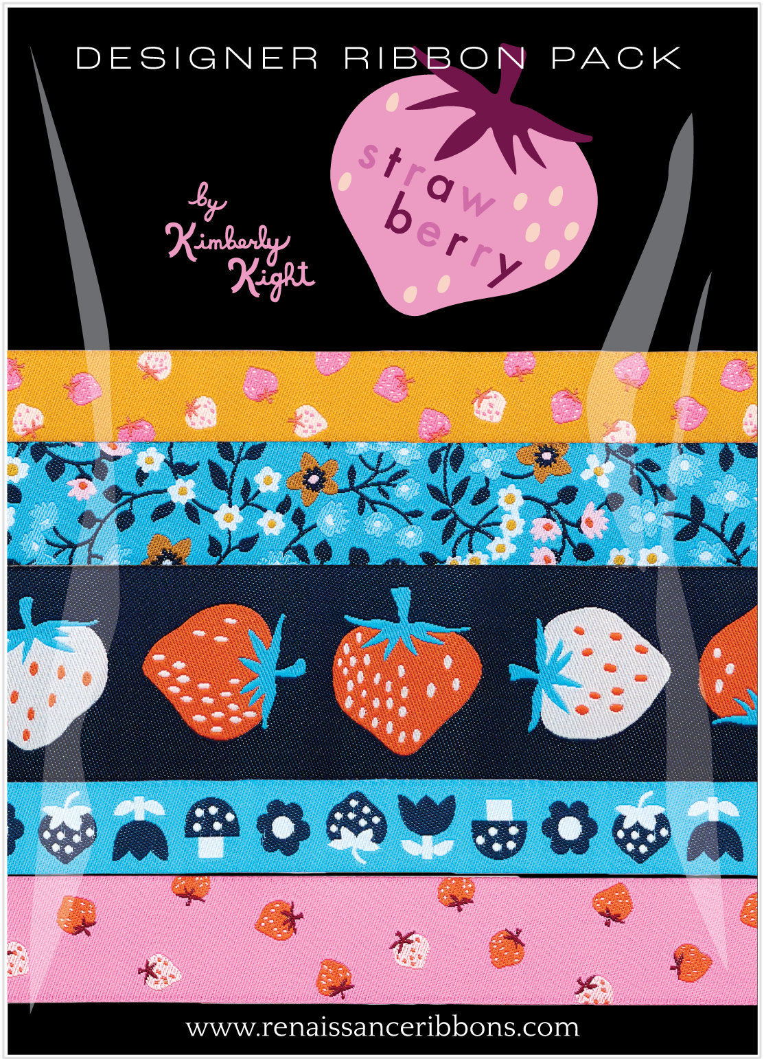 Renaissance Ribbons: Strawberry - Designer Pack -