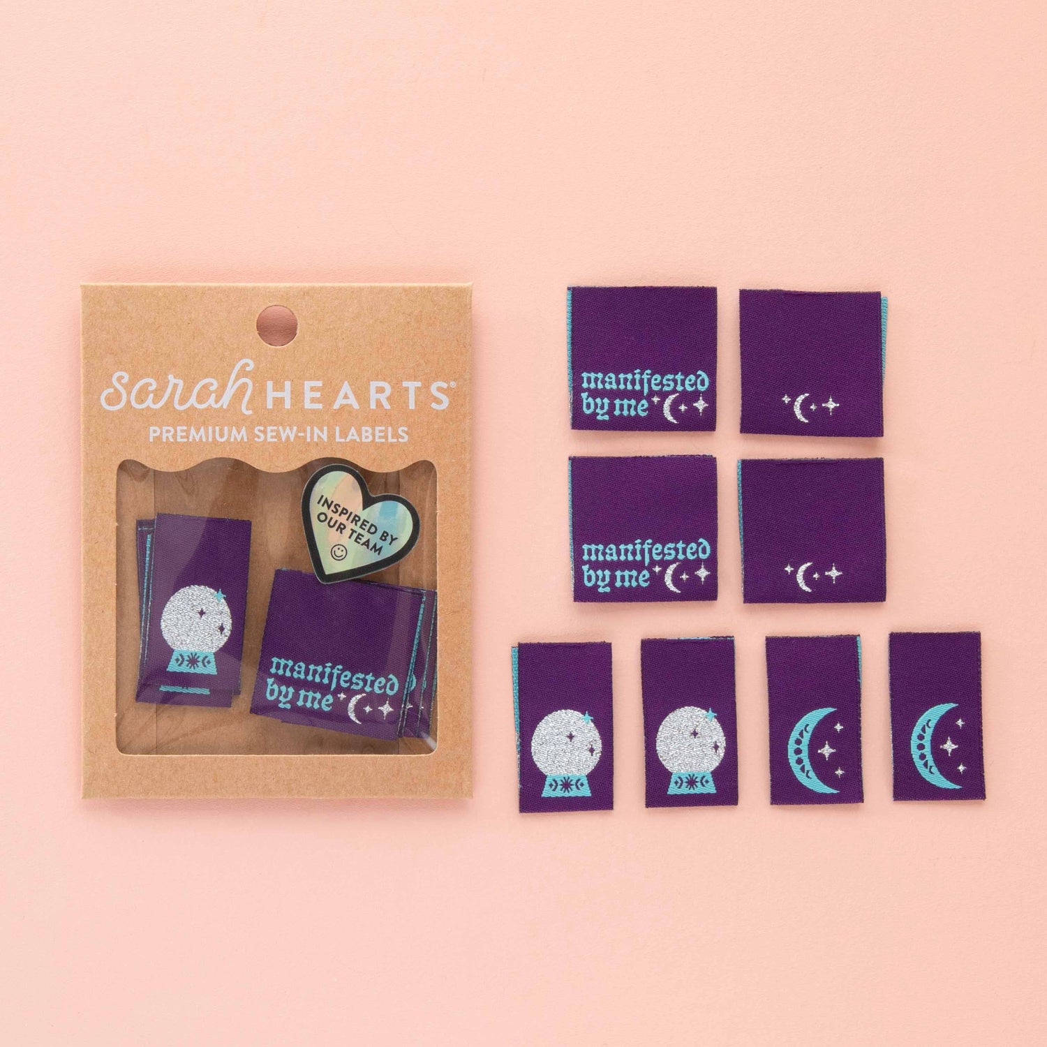 Manifested by Me Multipack Woven Sewing Labels