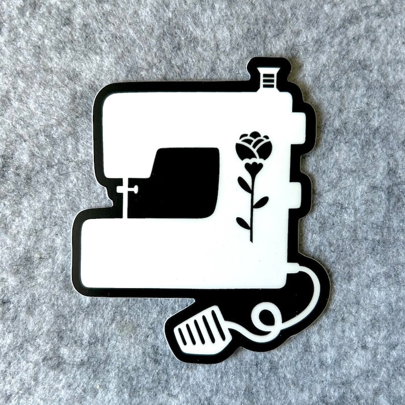 Sewing Machine Sticker