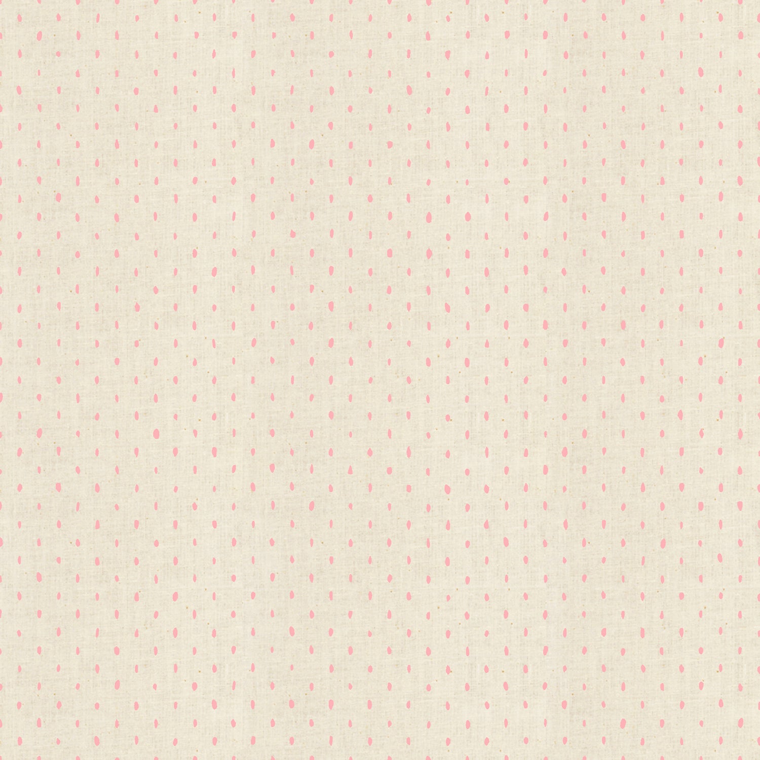Cotton+Steel Basics - Stitch and Repeat - Pink Glow Unbleached Neon Fabric