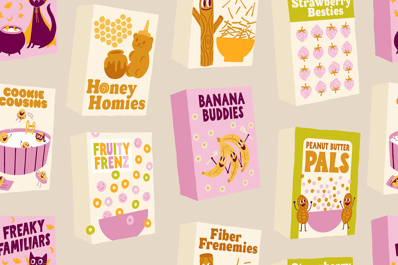 PREORDER Egg and Friends || Part of this Complete Breakfast Sandbox || Cotton Quilting Fabric