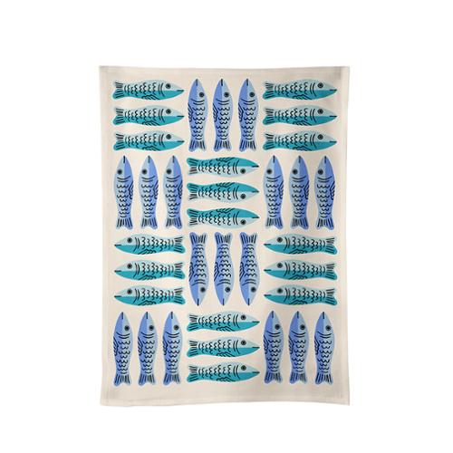 Sardine Tea Towel || Ruby Star Society