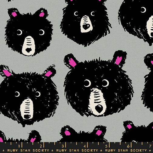 TEDDY AND THE BEARS CANVAS|| Steel