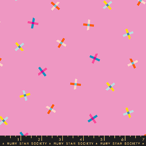 Washi Plus || Plus Points Daisy || Cotton Quilting Fabric