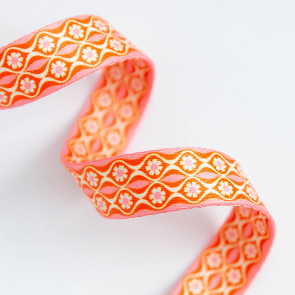 1" Endpaper Webbing || Balmy || Stitch Supply Co. || Half Yard