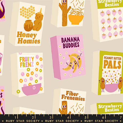 PREORDER Egg and Friends || Part of this Complete Breakfast Sandbox || Cotton Quilting Fabric