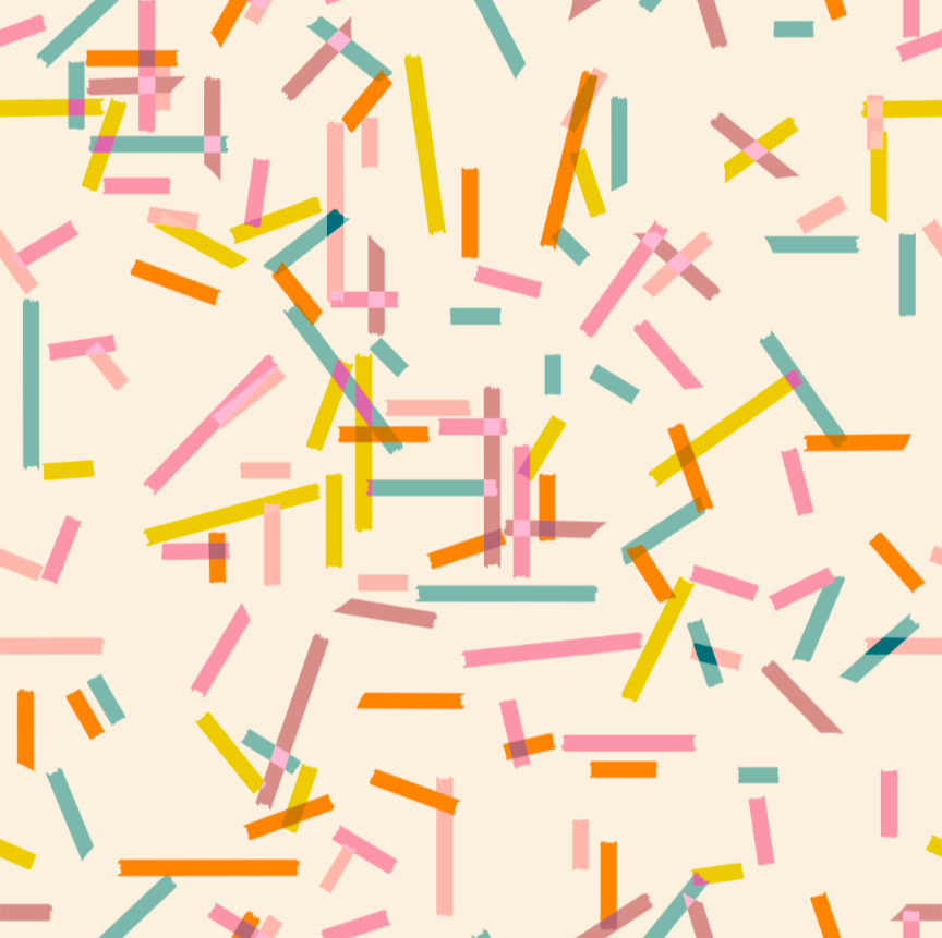 Washi Plus || Natural || Cotton Wideback 108" Quilting Fabric || Half Yard