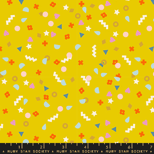 Washi Plus || More Stuff Golden Hour || Cotton Quilting Fabric