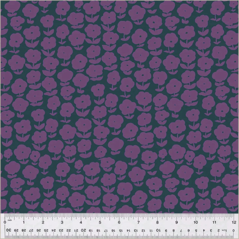 Ruby + Bee Blenders || Puffy Daisy Salvia || Cotton Quilting Fabric