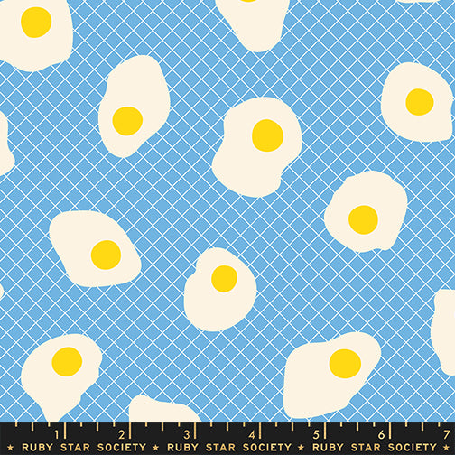 PREORDER Egg and Friends || Fried Eggs Altitude || Cotton Quilting Fabric