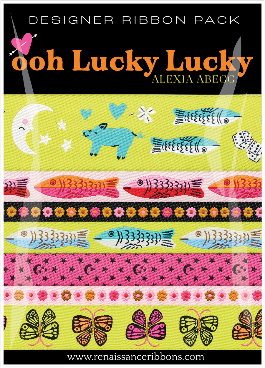 Designer Ribbon Pack: Ooh Lucky Lucky
