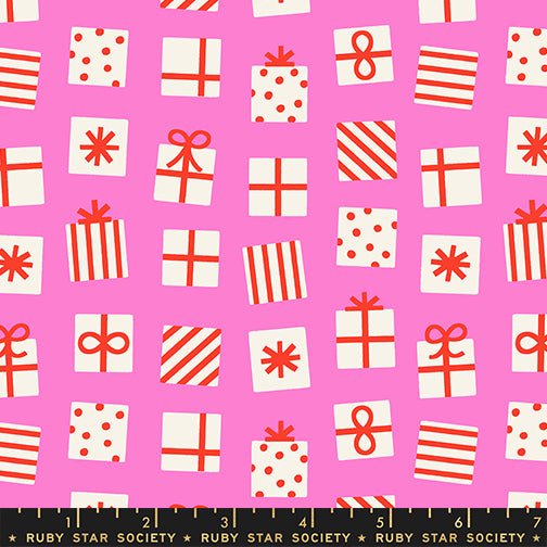 PREORDER MERRY HAPPY || Secret Santa Lipstick || Cotton Quilting Fabric