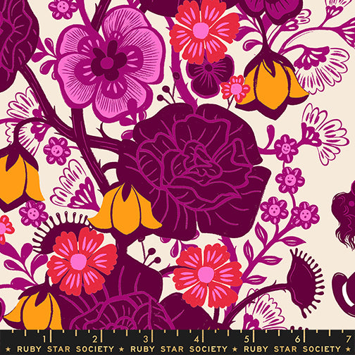 PREORDER Hello Alice || Rabbit Hole Shell || Cotton Quilting Fabric