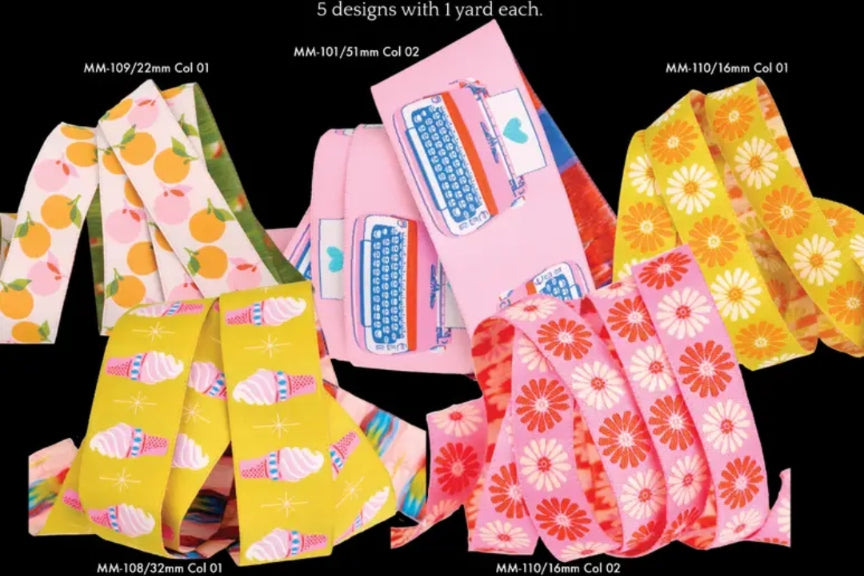 Designer Ribbon Pack: Best Day Ever by Melody Miller (Warm Sunshine)