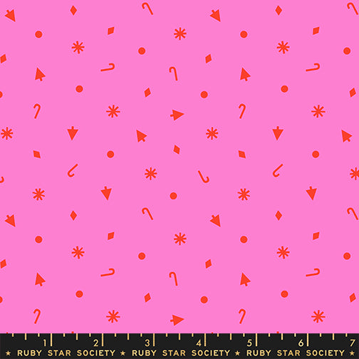 PREORDER MERRY HAPPY || Christmas Confetti Lipstick || Cotton Quilting Fabric