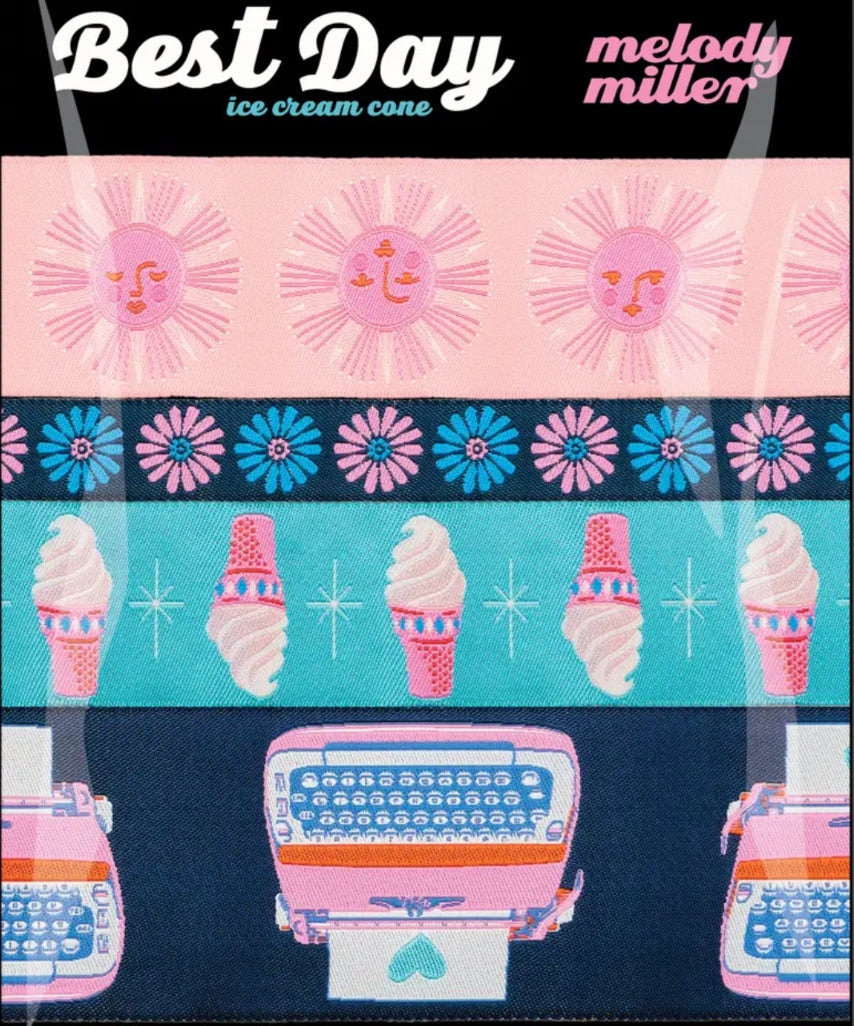 Designer Ribbon Pack: Best Day Ever by Melody Miller (Ice Cream Sundae)