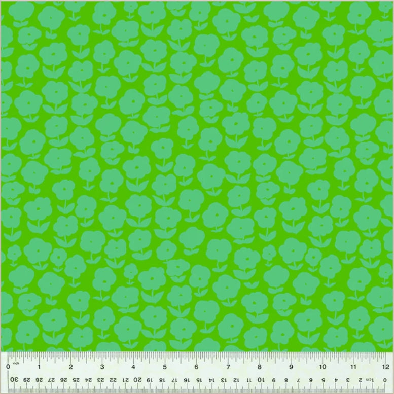Ruby + Bee Blenders || Puffy Daisy Pasture || Cotton Quilting Fabric