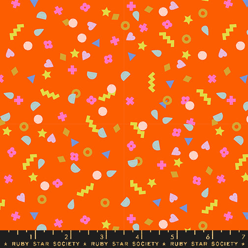 Washi Plus || More Stuff Goldfish || Cotton Quilting Fabric