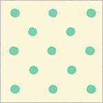 Heather Ross Studio Edit || Dots Aqua || Cotton Quilting Fabric