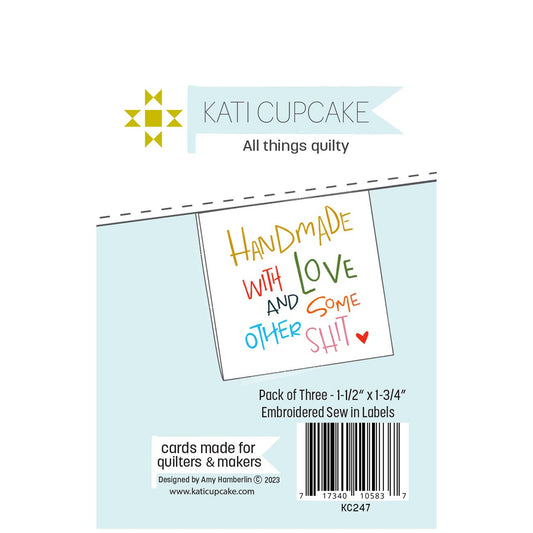 Handmade with Love and Some other… Sew in Label Pack