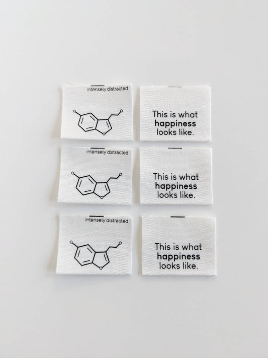 Serotonin. This is What Happiness Looks Like | Cotton Labels