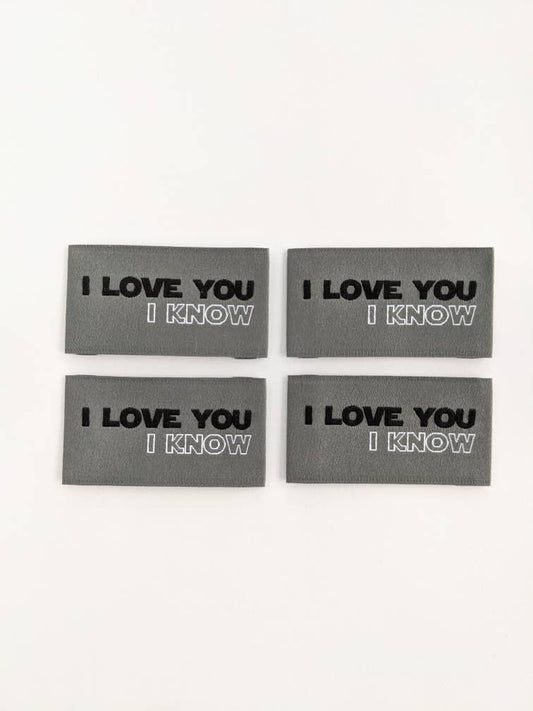 I Love You, I Know | Woven Luxe Labels