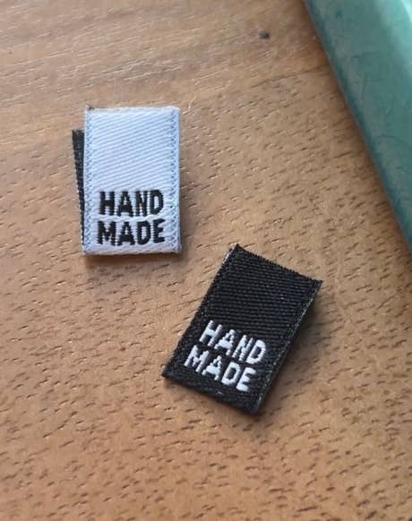 Mini Handmade Woven Labels