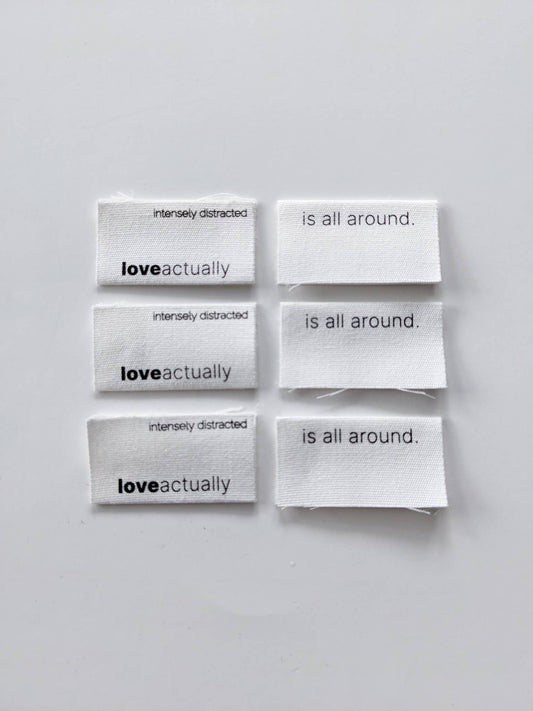 Love Actually is All Around | Cotton Luxe Labels
