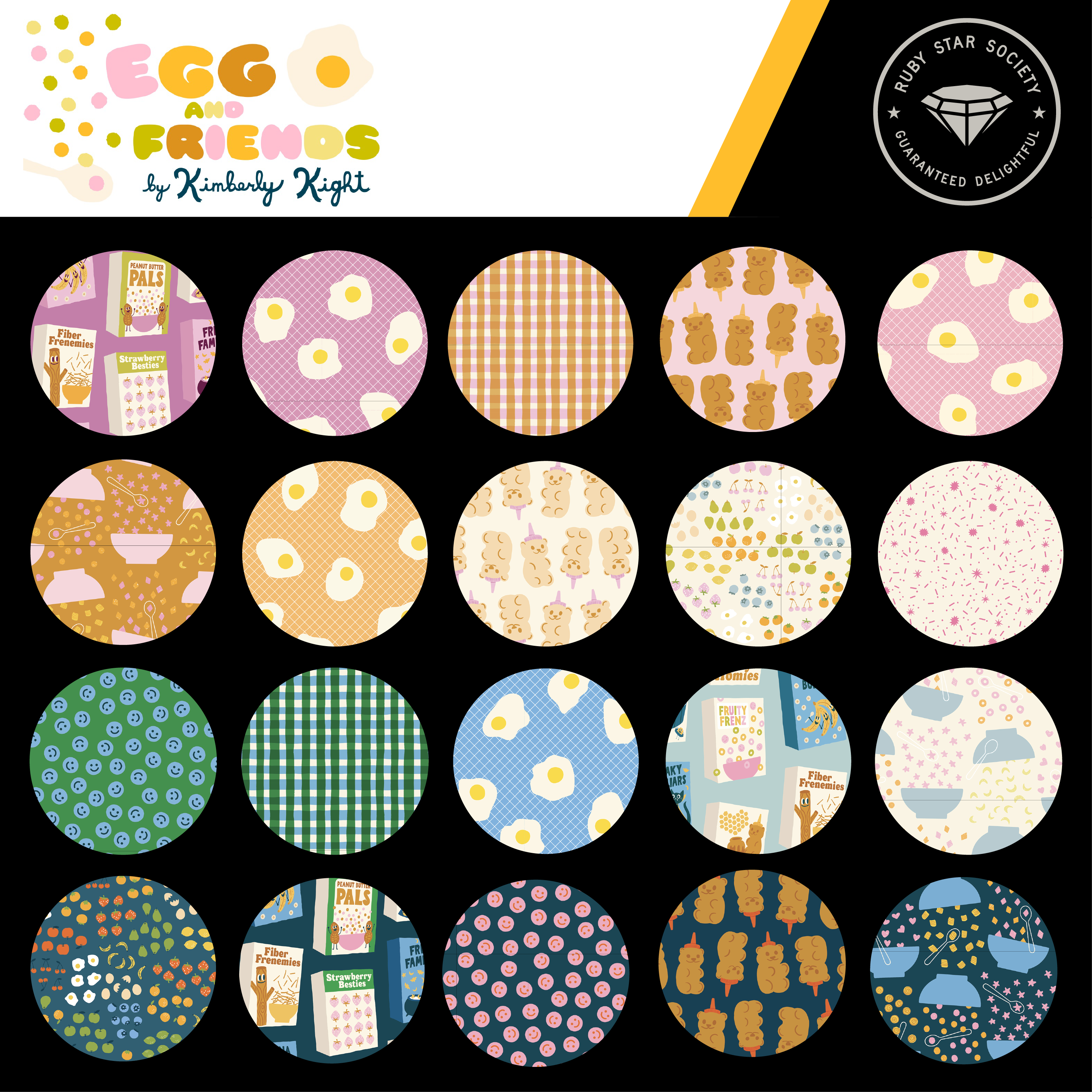 Egg and Friends by Kimberly Kight for Ruby Star Society (December 2025)