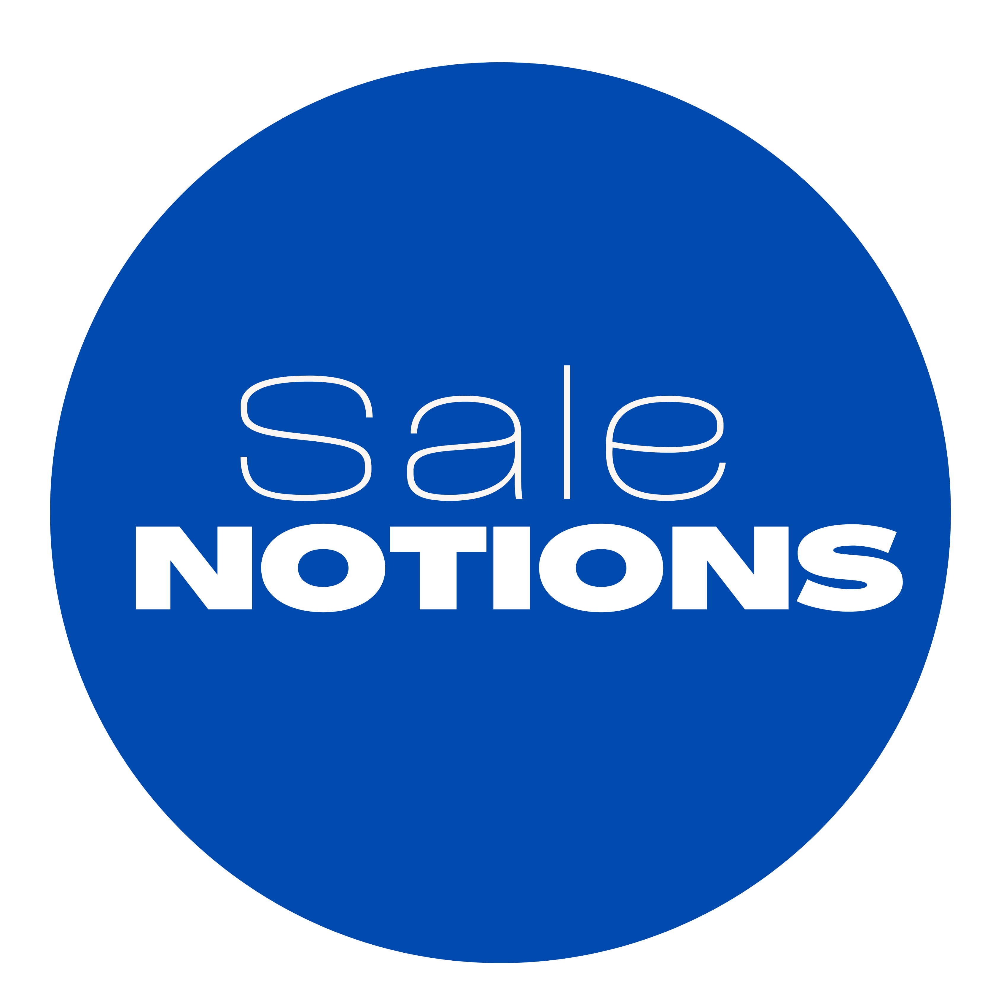 Sale Notions