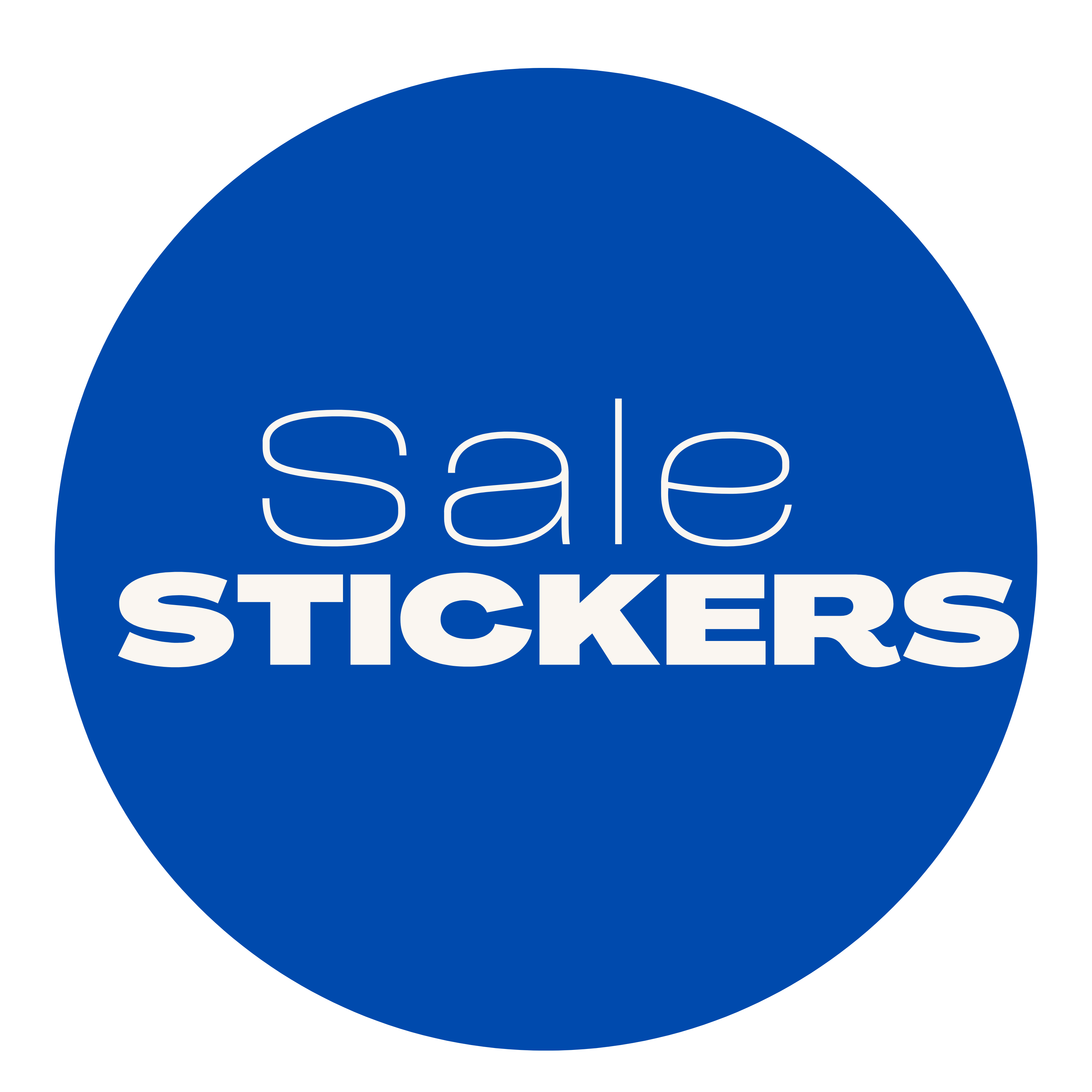 Sale Stickers