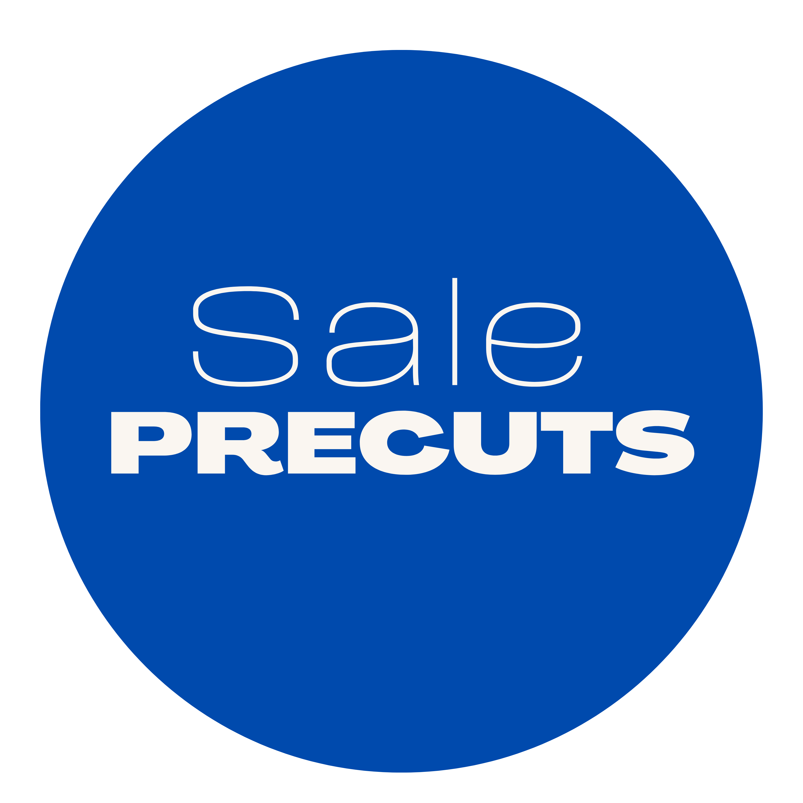 Sale Precuts