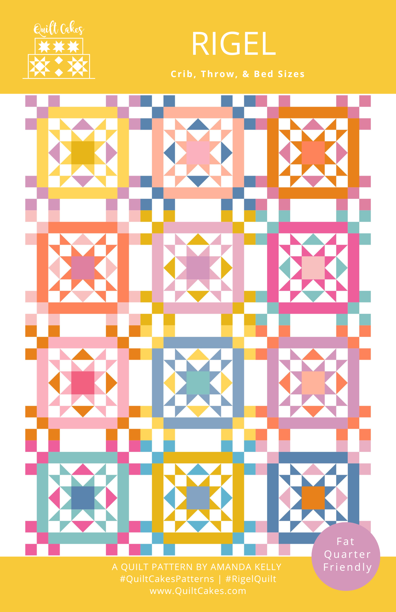 Rigel Quilt Pattern Printed