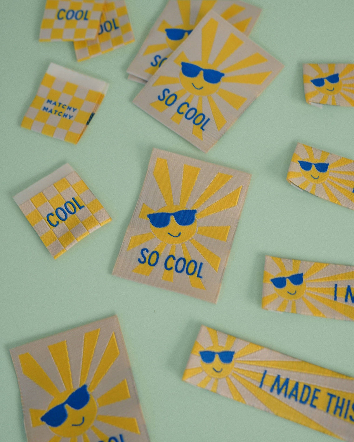 So Cool Large Garment Labels: Set of 6