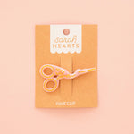 Stork Scissors Hair Clip: Sarah's Signature Pink Edition