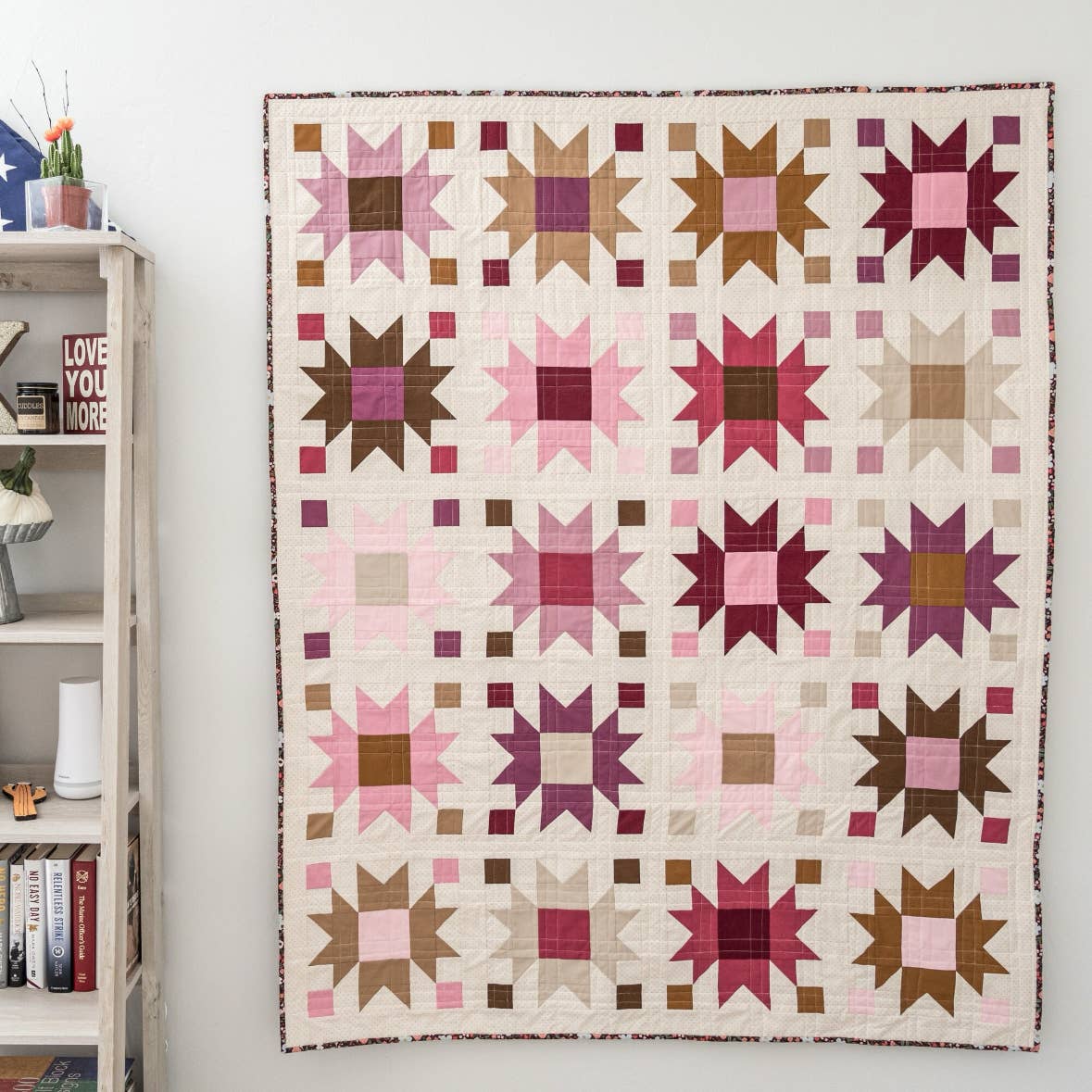 Bee Balm Quilt Pattern Printed