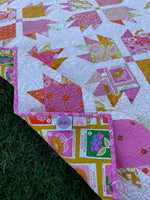 Charm Pack Bear Paw Quilt Pattern - Printed