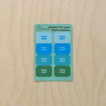 Stickers to Protect Your Fabric Scissors / Shears