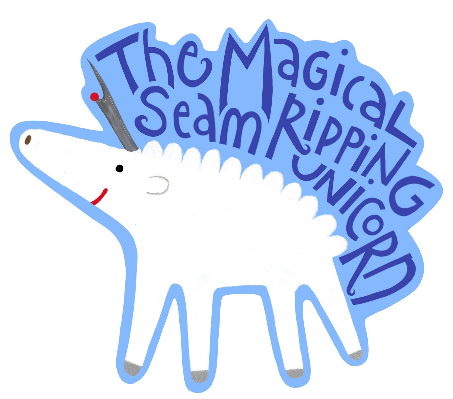 The Magical Seam Ripper Sticker | Fish Museum