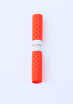 Cotton fabric coupon - Zazen tangerine