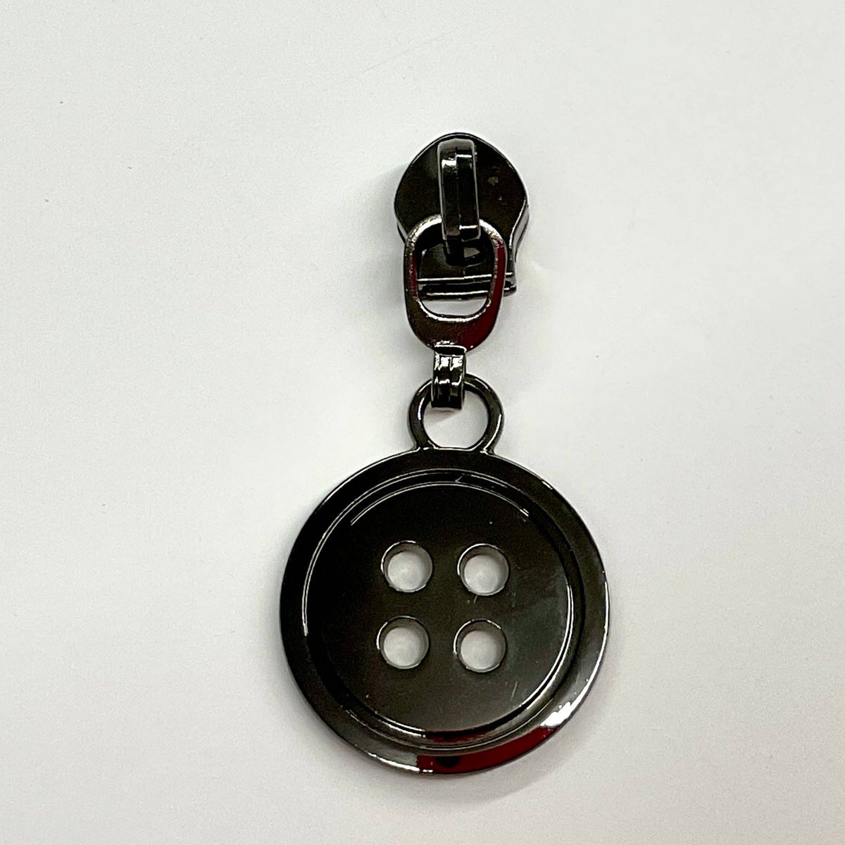 Button Zipper Pulls: Rainbow / 5 pk