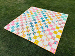 Layer Cake Squared Quilt Pattern - Printed