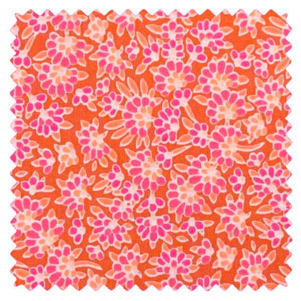 Cotton Calendula Rose Coupon: Calendula rose / Rose