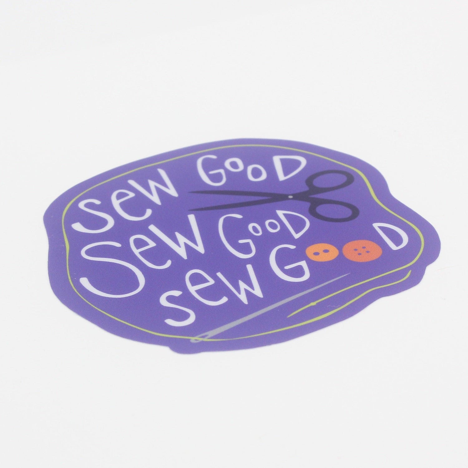 Sew Good Sticker | Fish Museum